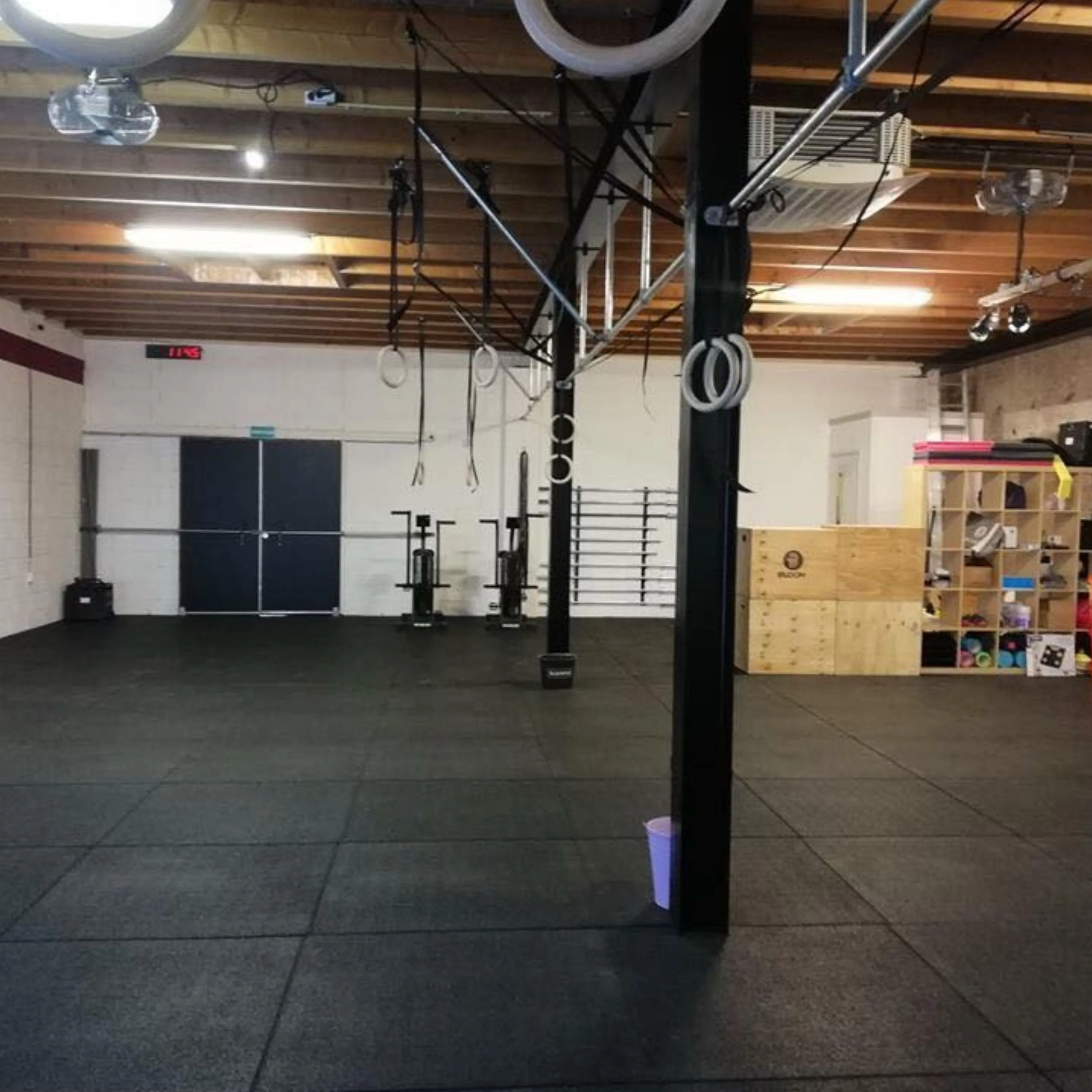 27m2 double garage package, 20mm Flatline Pro Black Rubber Gym Flooring