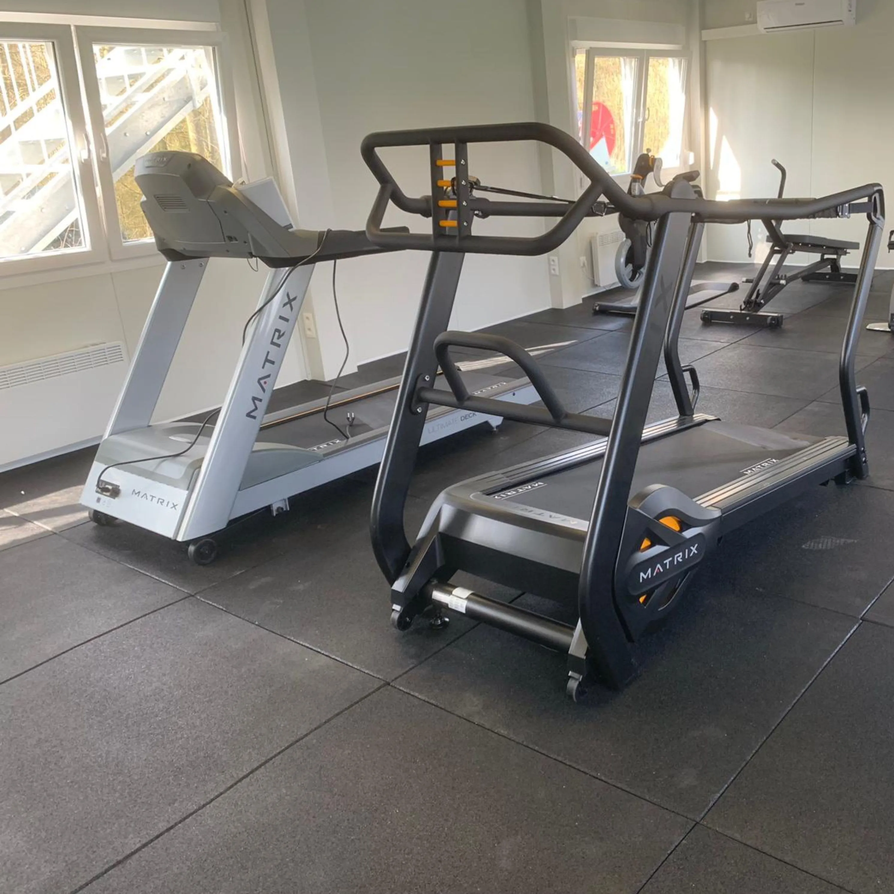 27m2 double garage package, 20mm Flatline Pro Black Rubber Gym Flooring