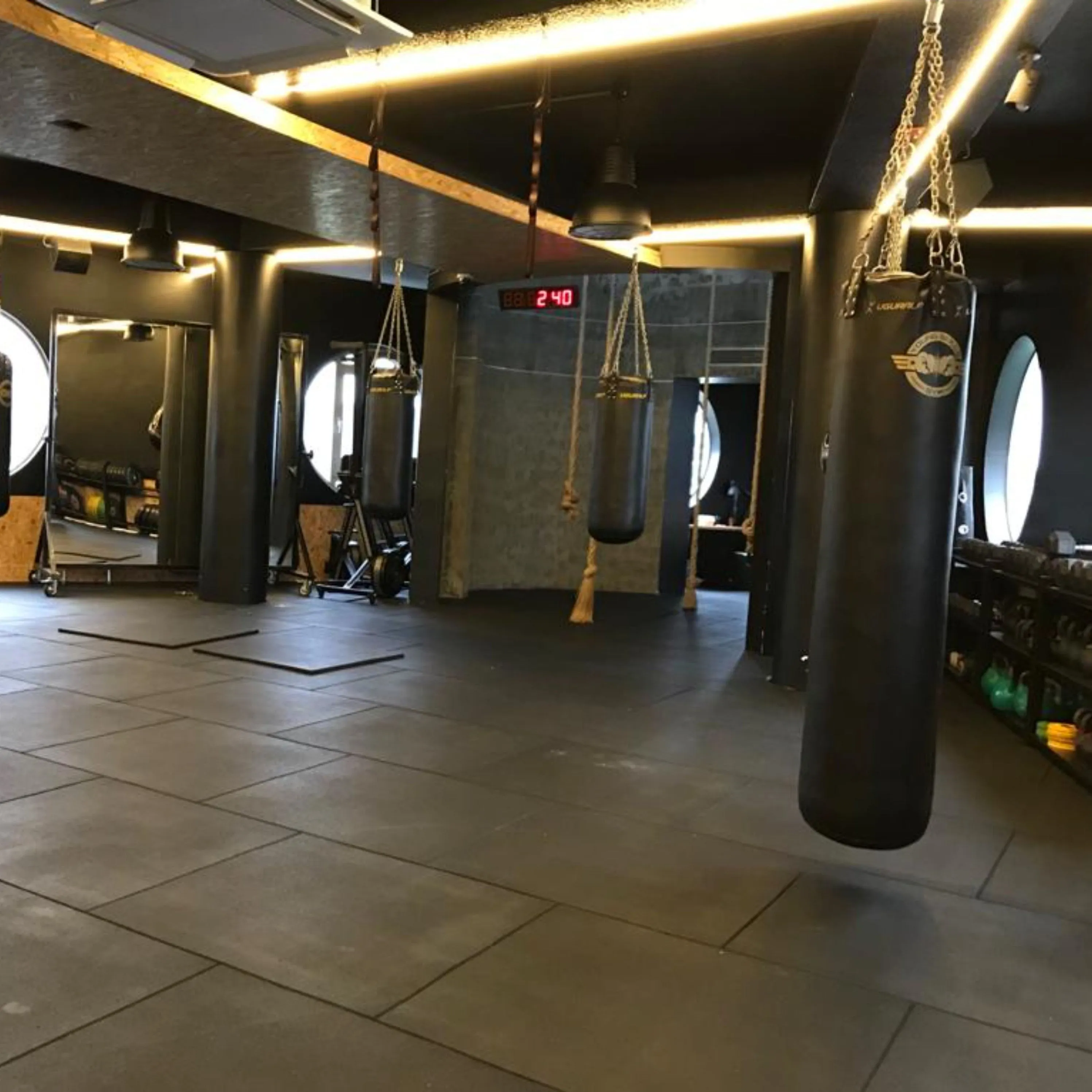 27m2 double garage package, 20mm Flatline Pro Black Rubber Gym Flooring