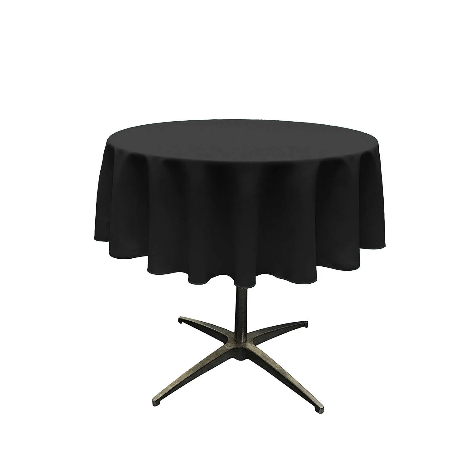 54" ROUND POLY POPLIN SEAMLESS TABLECLOTH