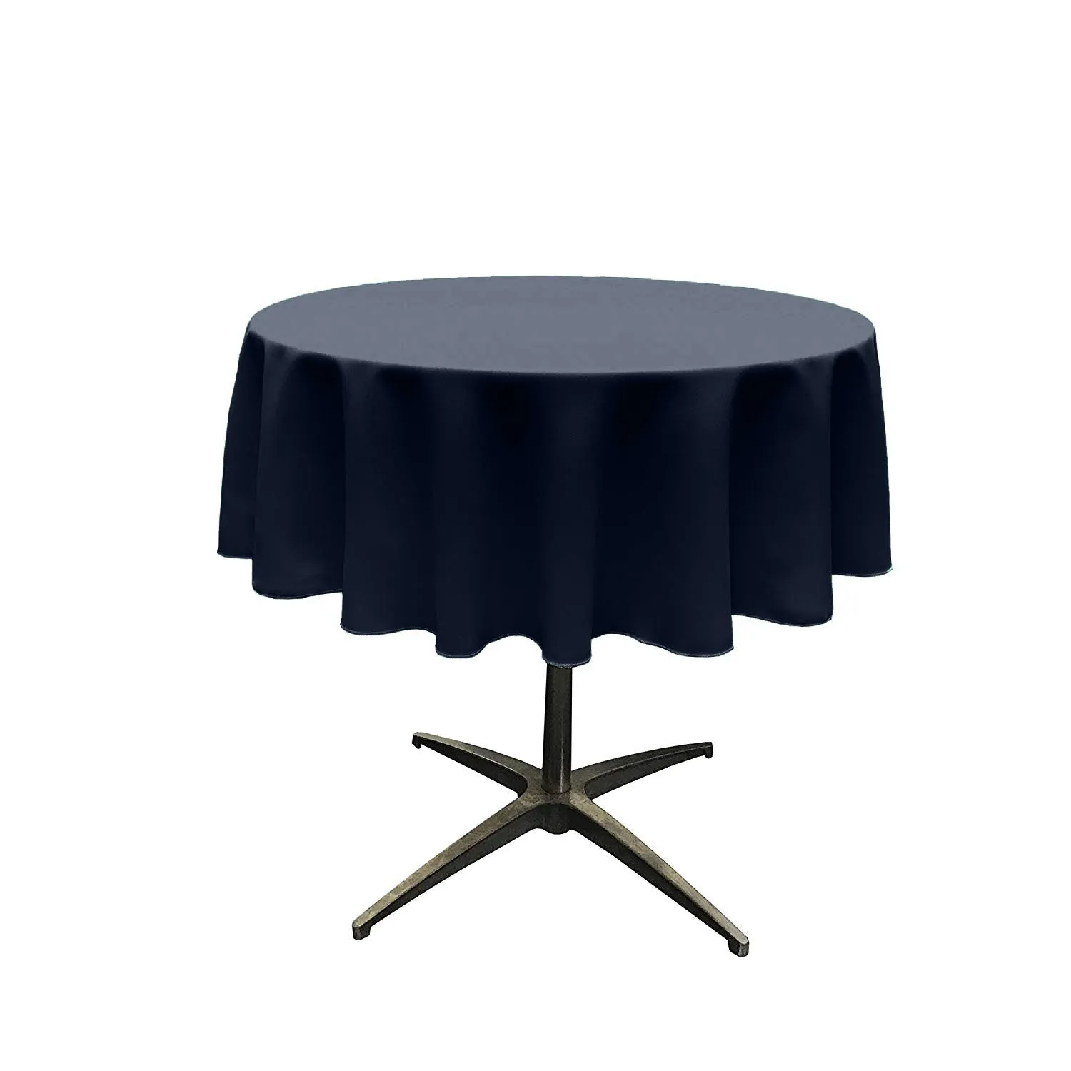 54" ROUND POLY POPLIN SEAMLESS TABLECLOTH