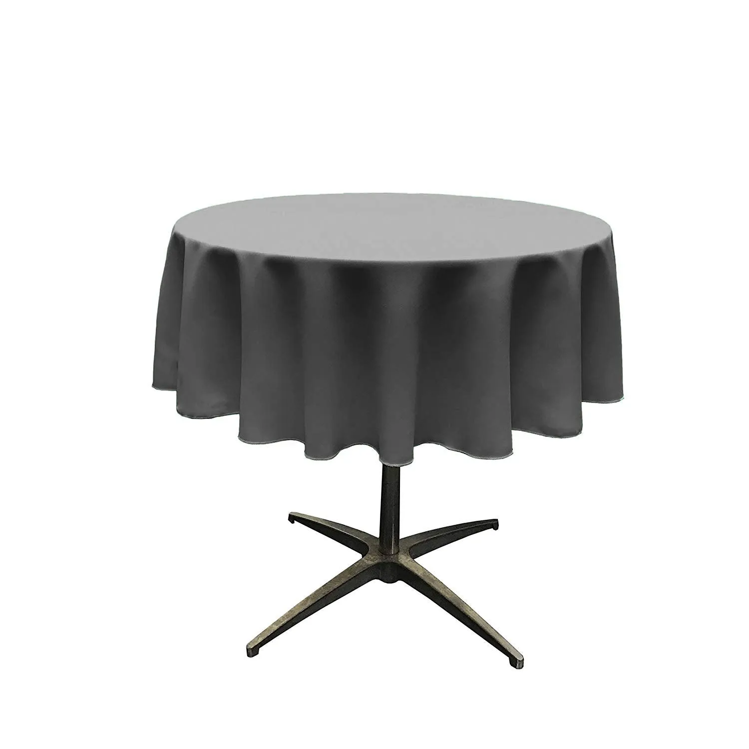 54" ROUND POLY POPLIN SEAMLESS TABLECLOTH