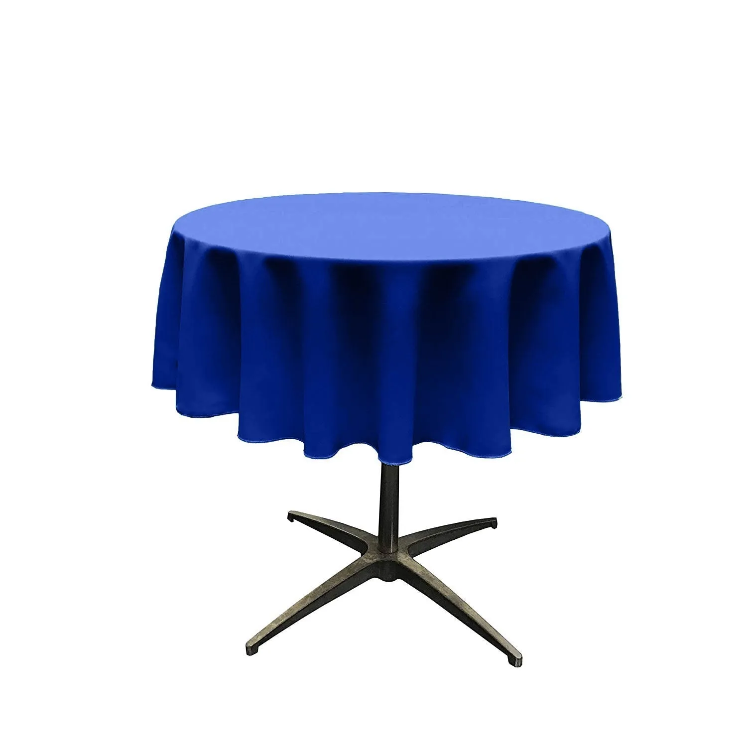 54" ROUND POLY POPLIN SEAMLESS TABLECLOTH