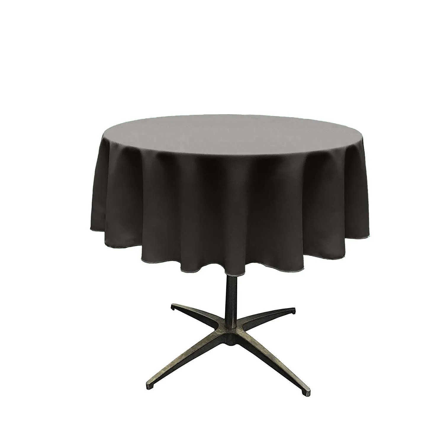 54" ROUND POLY POPLIN SEAMLESS TABLECLOTH