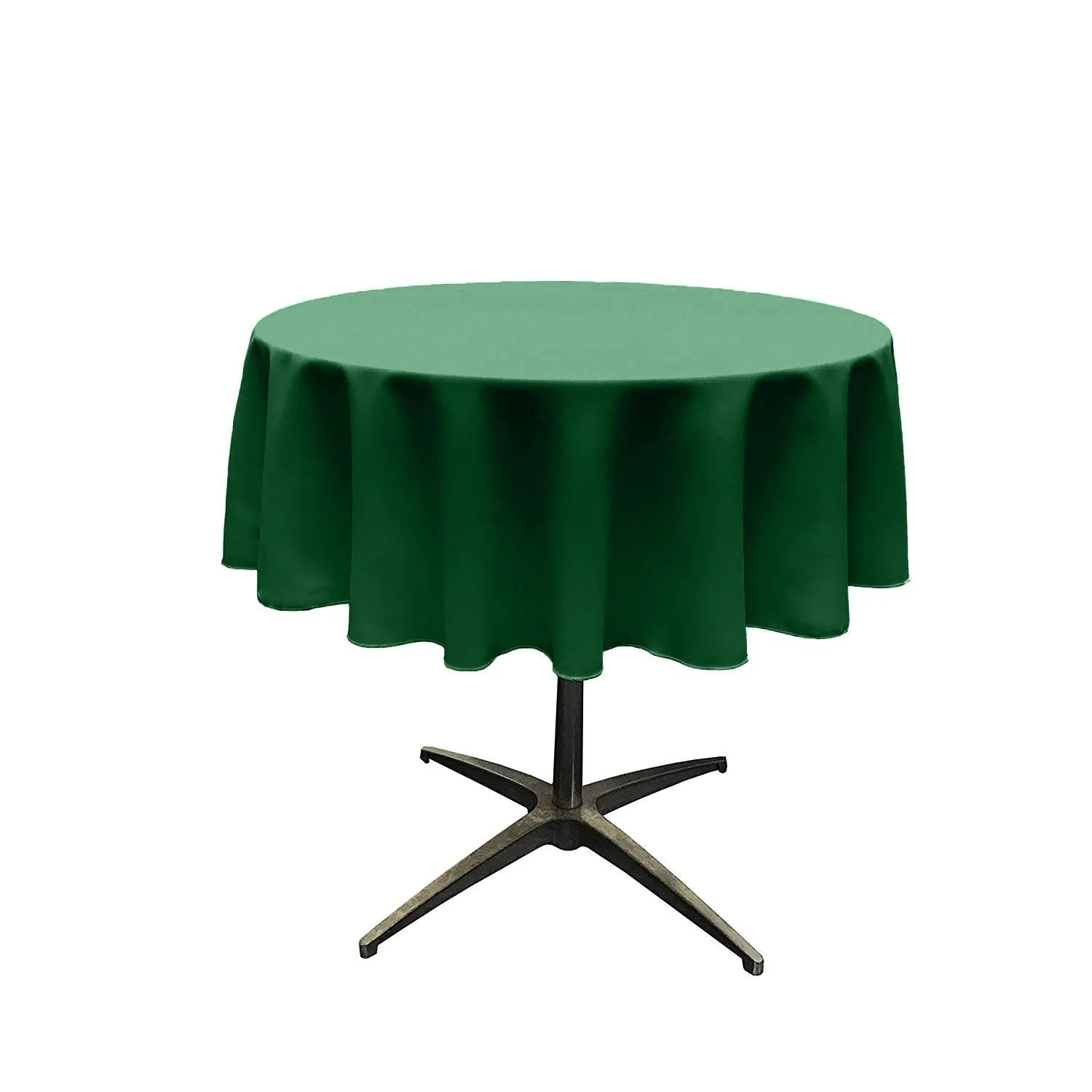 54" ROUND POLY POPLIN SEAMLESS TABLECLOTH
