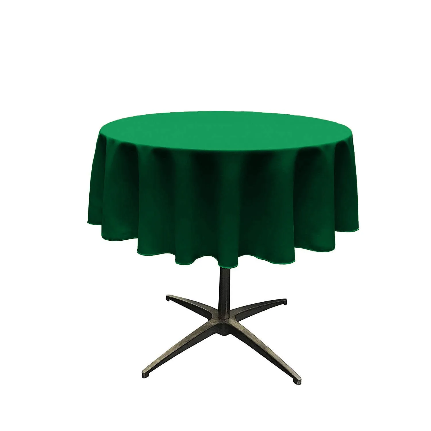 54" ROUND POLY POPLIN SEAMLESS TABLECLOTH