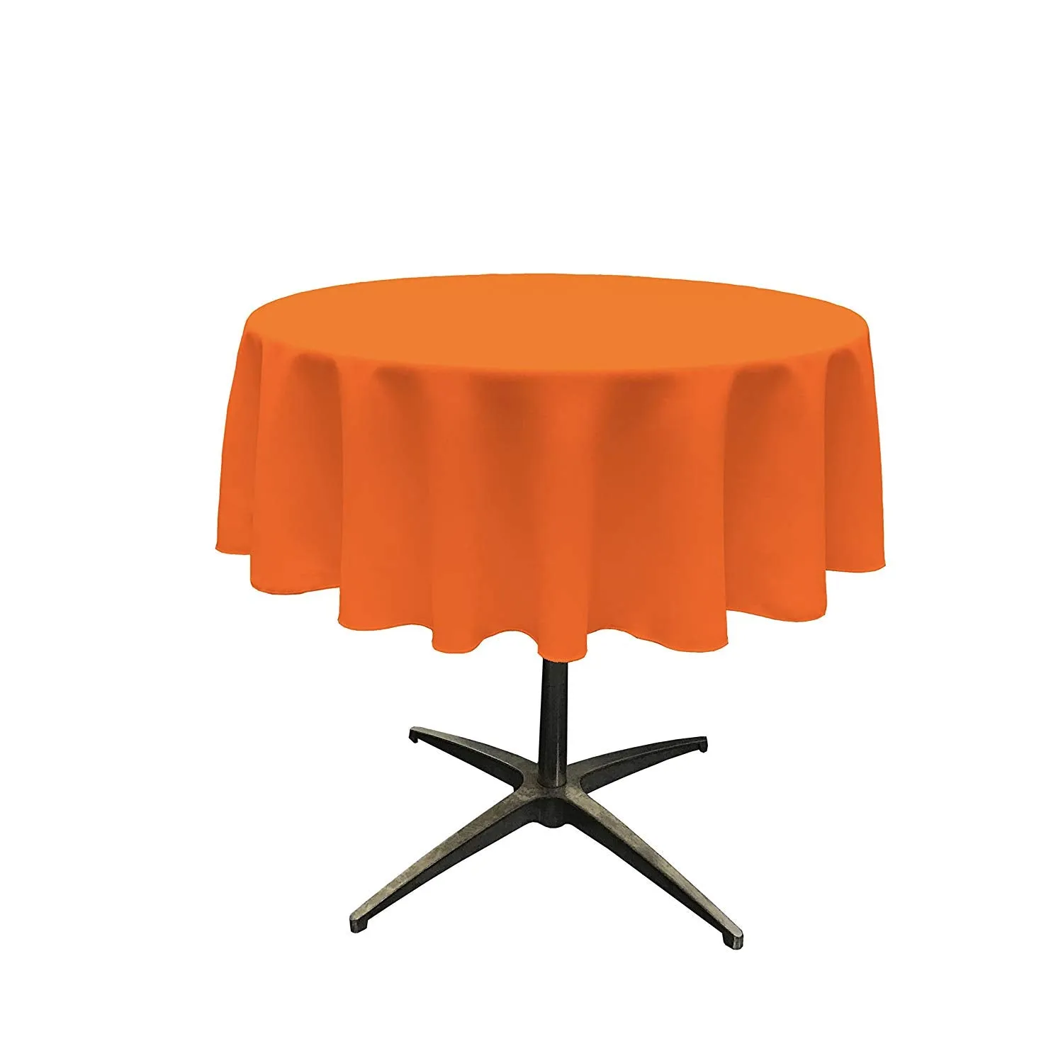 54" ROUND POLY POPLIN SEAMLESS TABLECLOTH