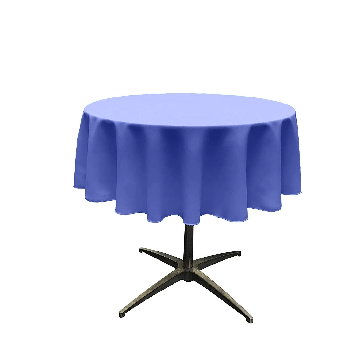 54" ROUND POLY POPLIN SEAMLESS TABLECLOTH