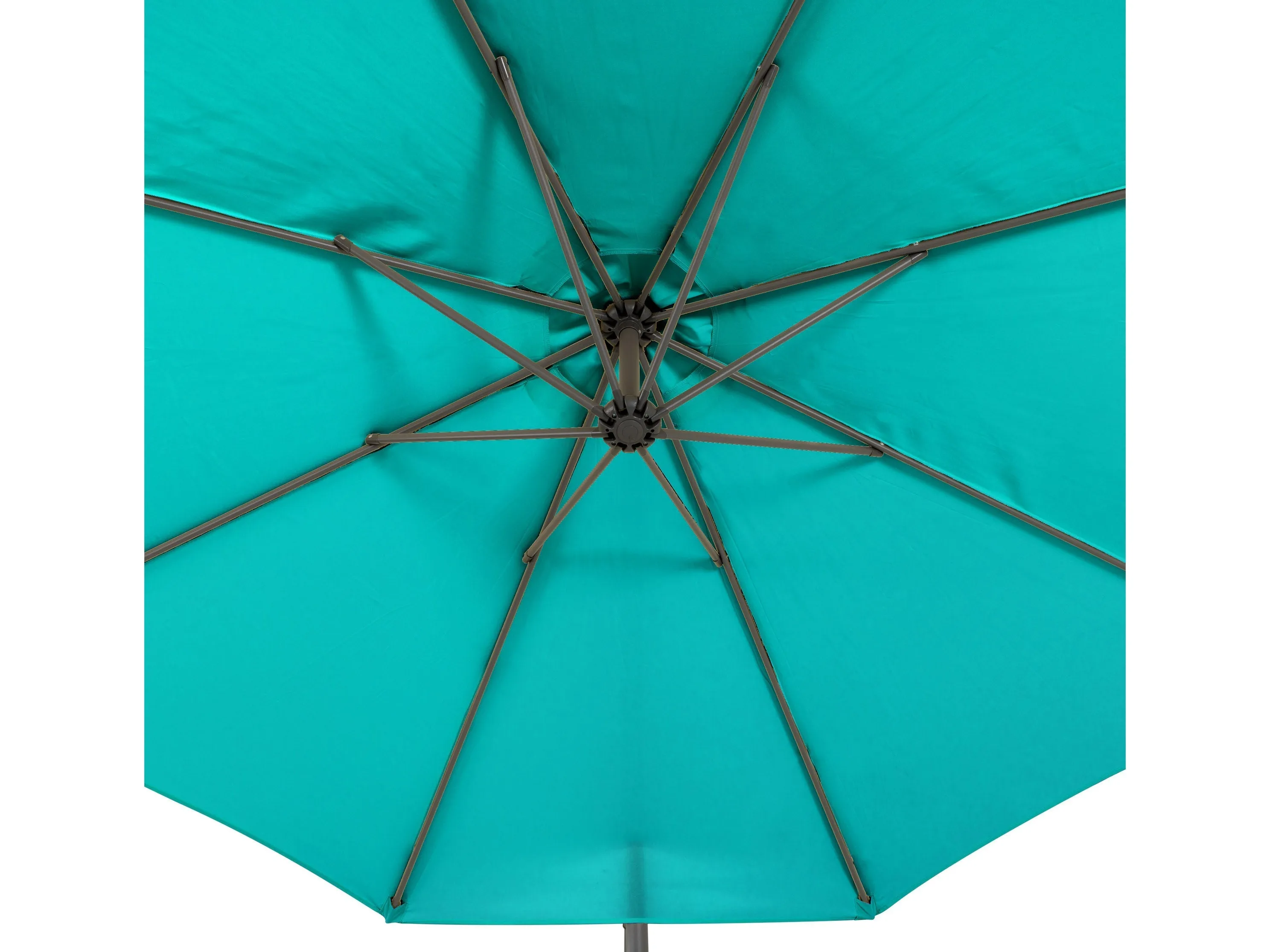 9.5ft Tilting Offset Patio Umbrella - Turquoise
