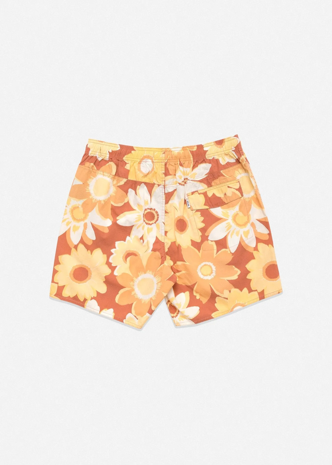 Afends Mens Baywatch Sunshine Valley - Elastic Waist Boardshort