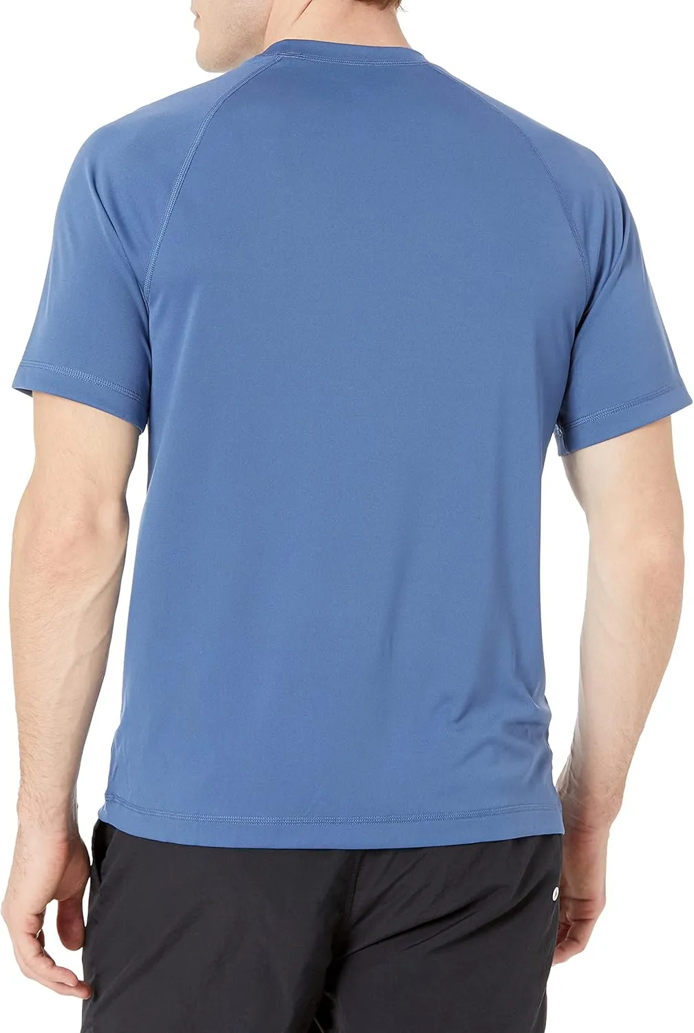 Amazon Essentials Men's Slim-Fit Short-Sleeve Quick-Dry UPF 50 Swim Tee