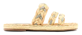 AQUAZZURA COSTIERA ESPADRILLE FLAT