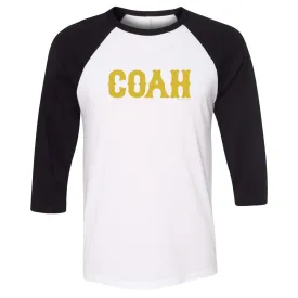 City on a Hill COAH 3/4 Sleeve Baseball T-Shirt