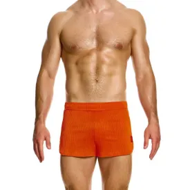 Curved Jogging Cut Short, Orange