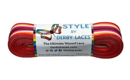 Derby Laces Pride Style 120in Pair
