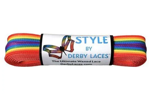 Derby Laces Pride Style 84in Pair