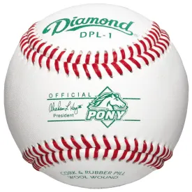 Diamond DPL1 Pony League Competition Grade Baseball: DPL1