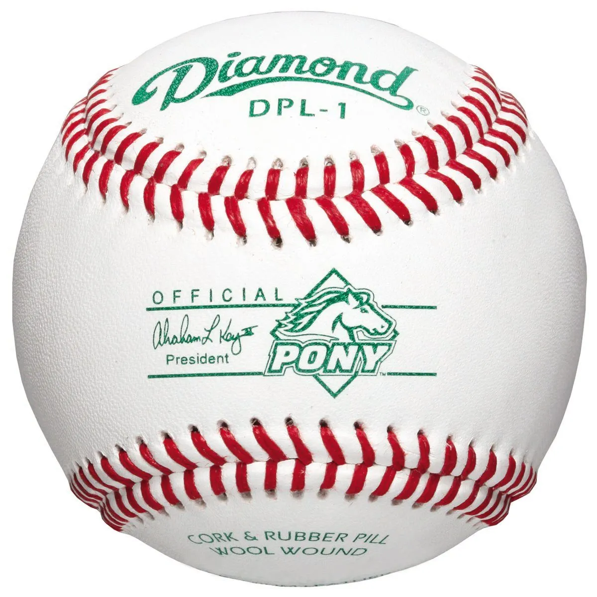 Diamond DPL1 Pony League Competition Grade Baseball: DPL1