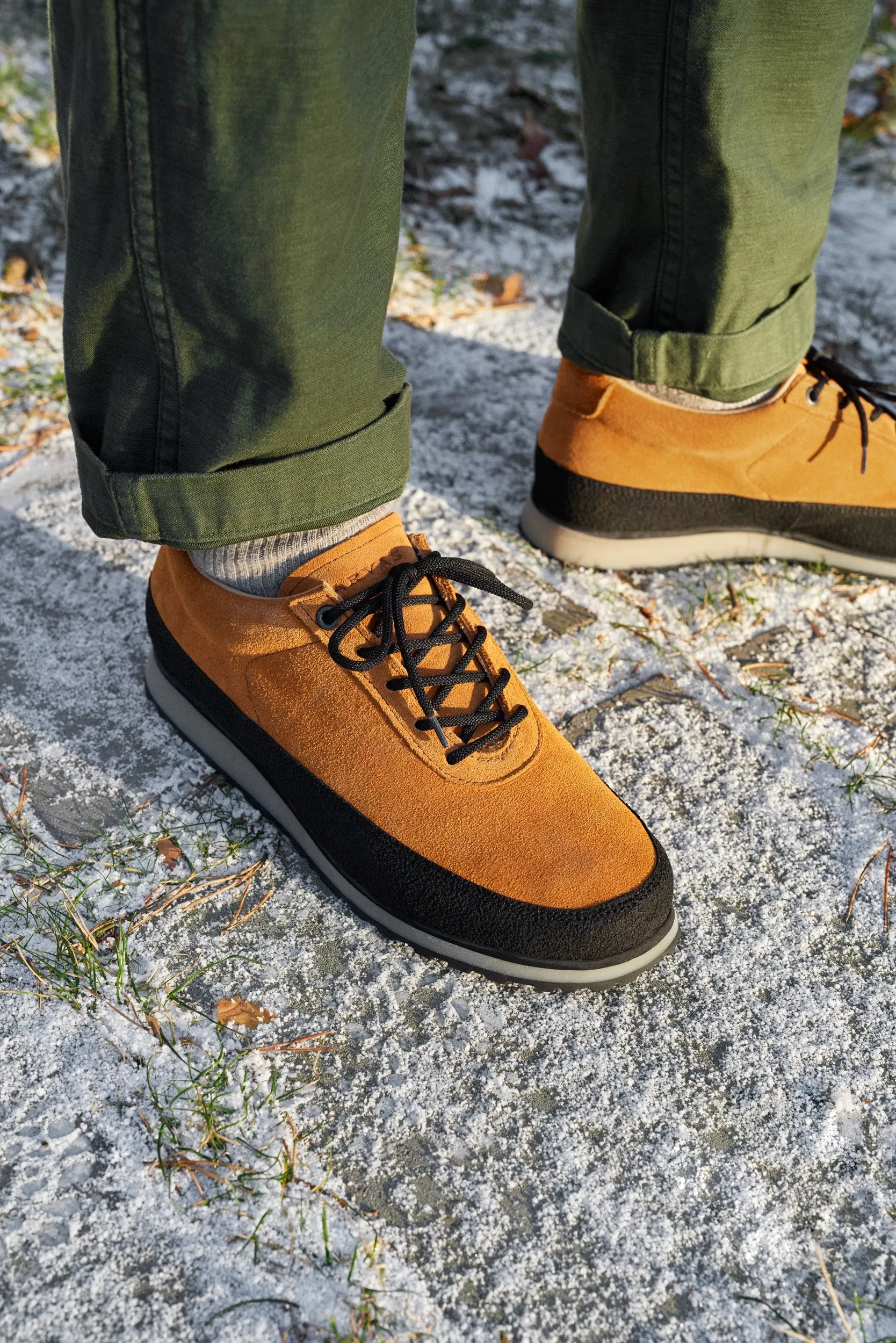 Explorer - Mustard Suede