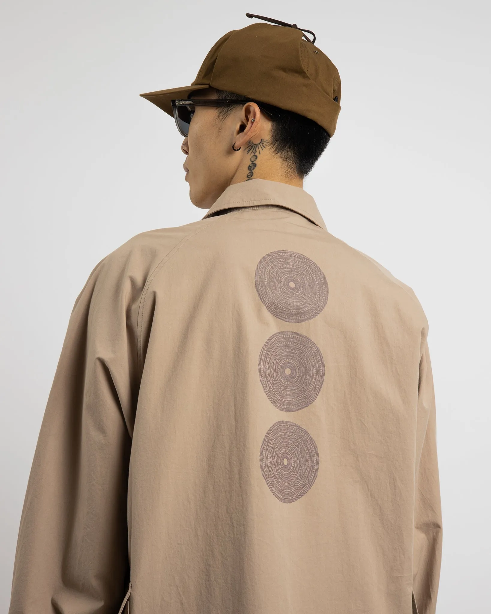 High Density Twill Casquette in Brown