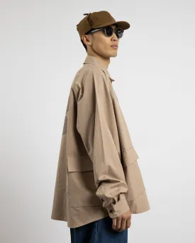 High Density Twill Casquette in Brown