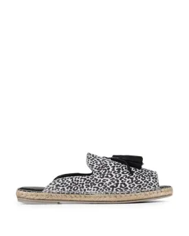 Keilor Espadrille Metis | White Leopard