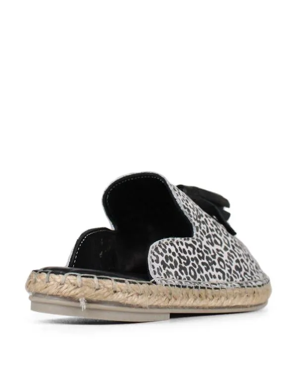 Keilor Espadrille Metis | White Leopard
