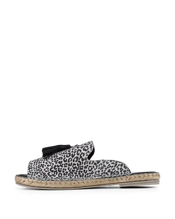 Keilor Espadrille Metis | White Leopard