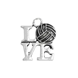 Love Volleyball Charm