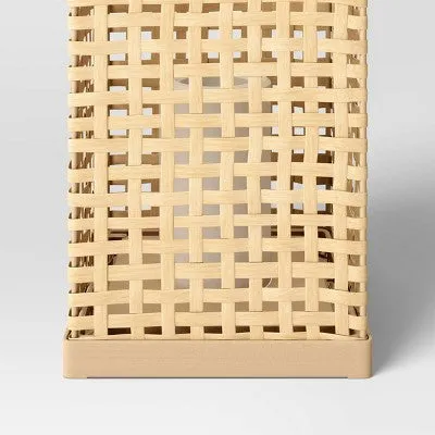 Medium Caning Outdoor Lantern Neutral - Threshold