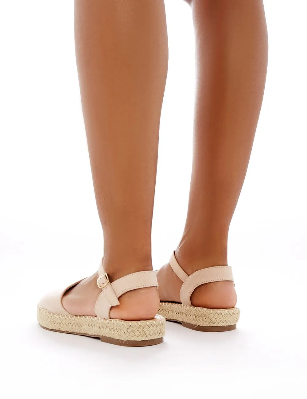 Mendes Espadrille Sandals in Nude