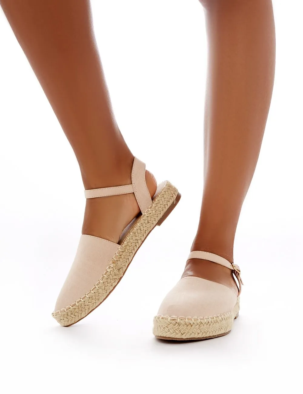 Mendes Espadrille Sandals in Nude