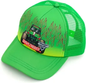 Monster Jam Grave Digger El Toro Loco Megalodon Mesh Adjustable Snapback Baseball Cap One Size