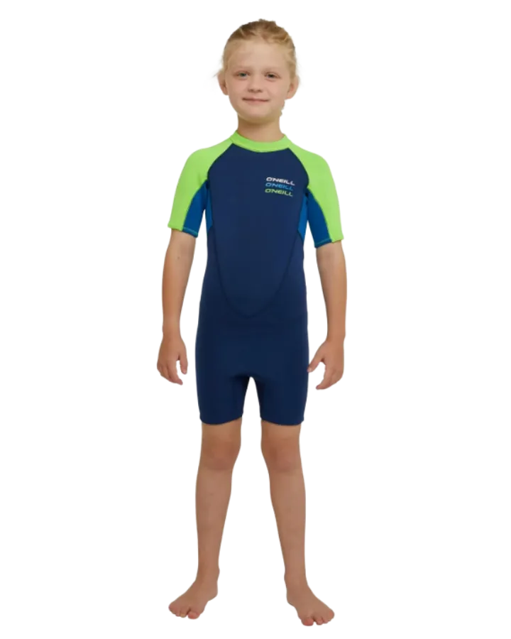O'Neill Boys Toddler Reactor BZ SS Spring 2MM - Marine/Ultra/Dayglo - 2023