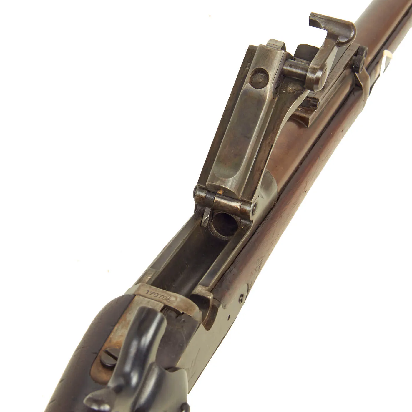 Original U.S. Springfield Trapdoor M1873 Cadet Rifle updated to M1884 made in 1882 - Serial 179780