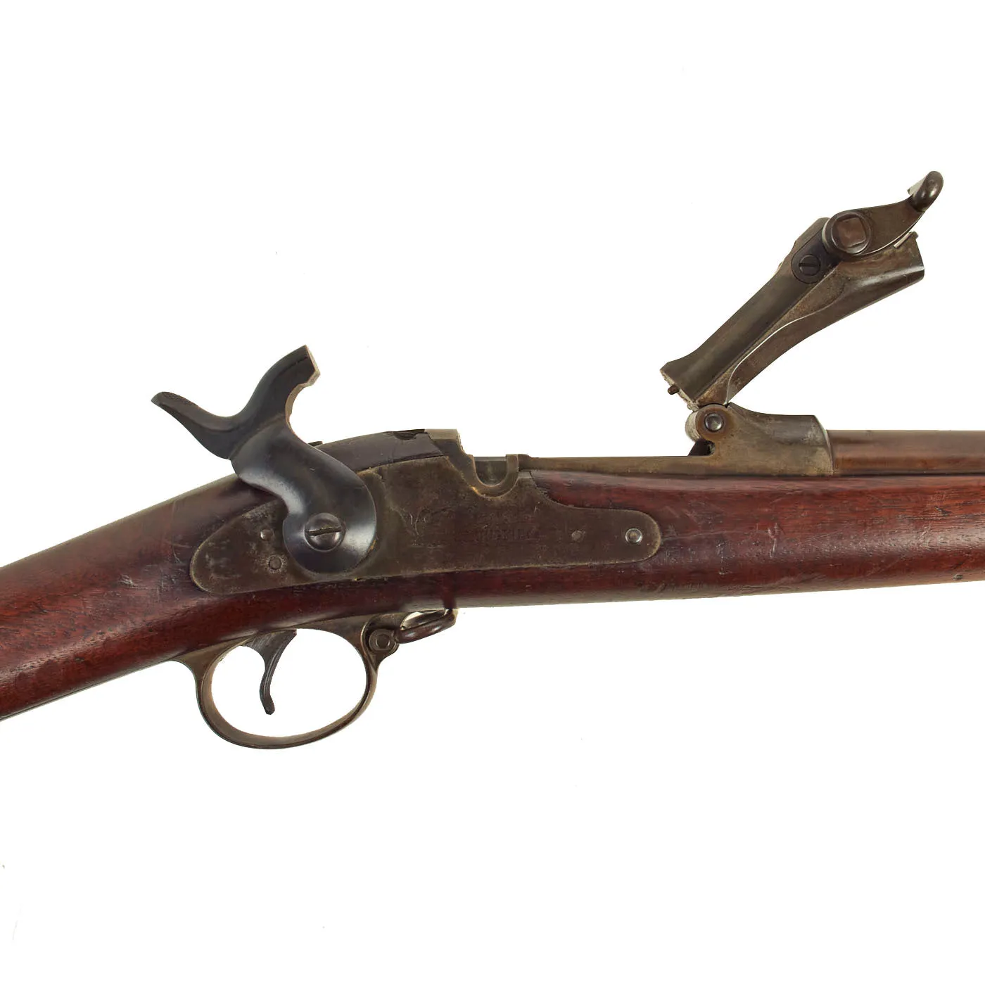 Original U.S. Springfield Trapdoor M1873 Cadet Rifle updated to M1884 made in 1882 - Serial 179780
