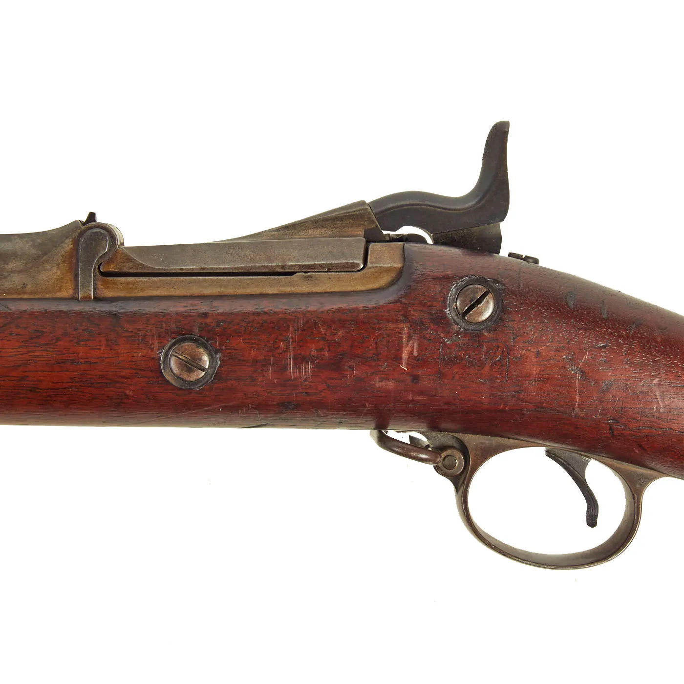 Original U.S. Springfield Trapdoor M1873 Cadet Rifle updated to M1884 made in 1882 - Serial 179780