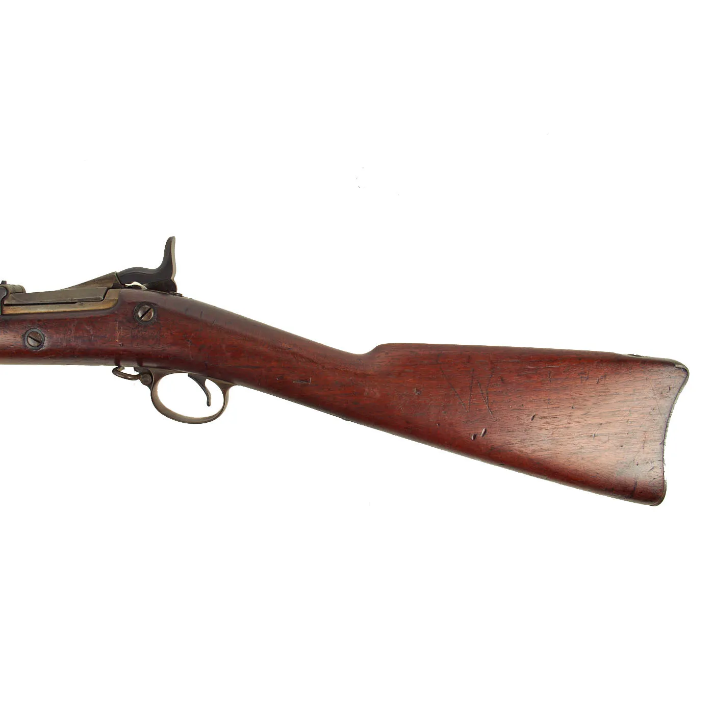 Original U.S. Springfield Trapdoor M1873 Cadet Rifle updated to M1884 made in 1882 - Serial 179780