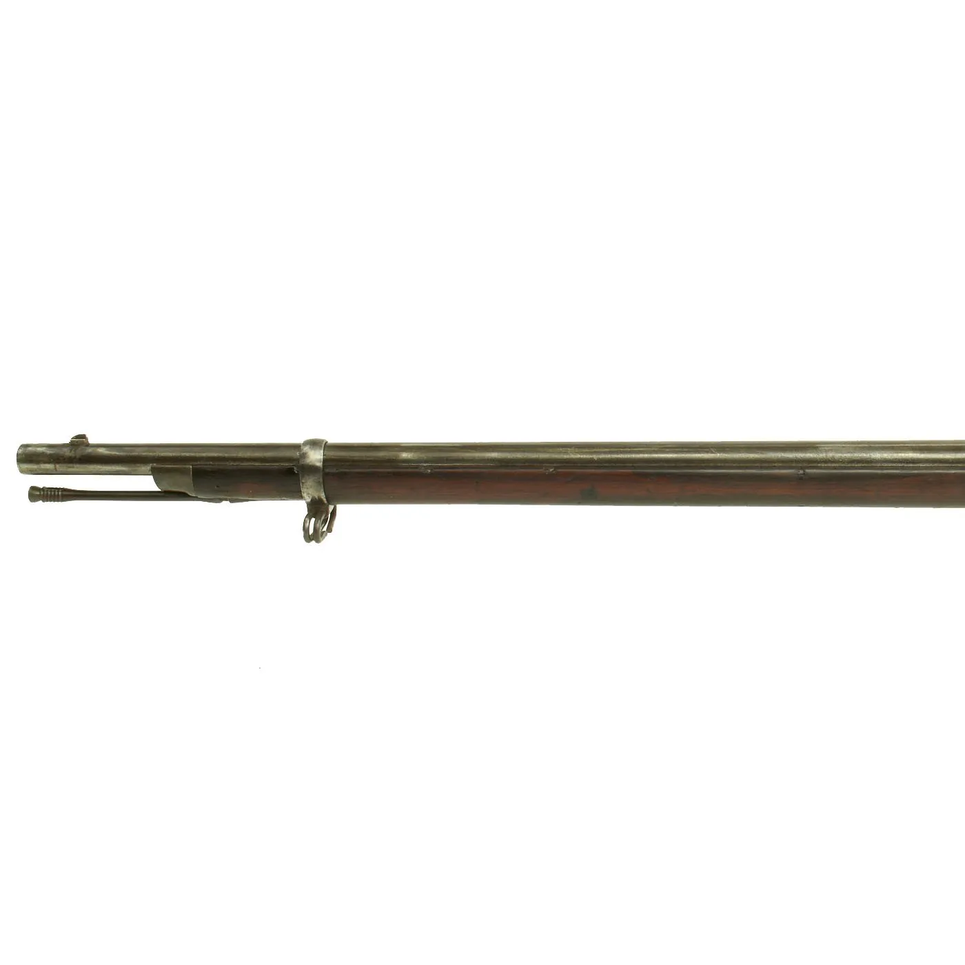 Original U.S. Springfield Trapdoor M1873 Rifle made in 1884 with Bayonet in N.J. Scabbard - Serial No 242628