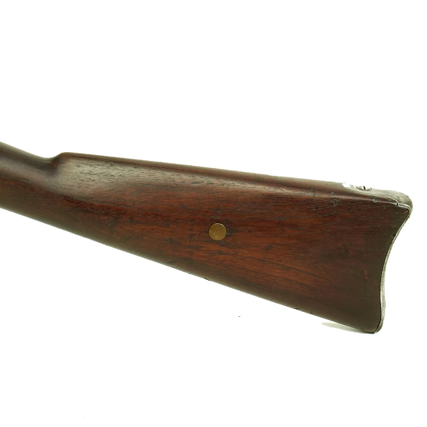 Original U.S. Springfield Trapdoor M1873 Rifle made in 1884 with Bayonet in N.J. Scabbard - Serial No 242628