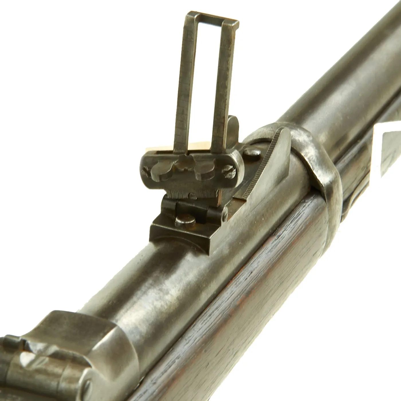 Original U.S. Springfield Trapdoor M1873 Rifle made in 1884 with Bayonet in N.J. Scabbard - Serial No 242628