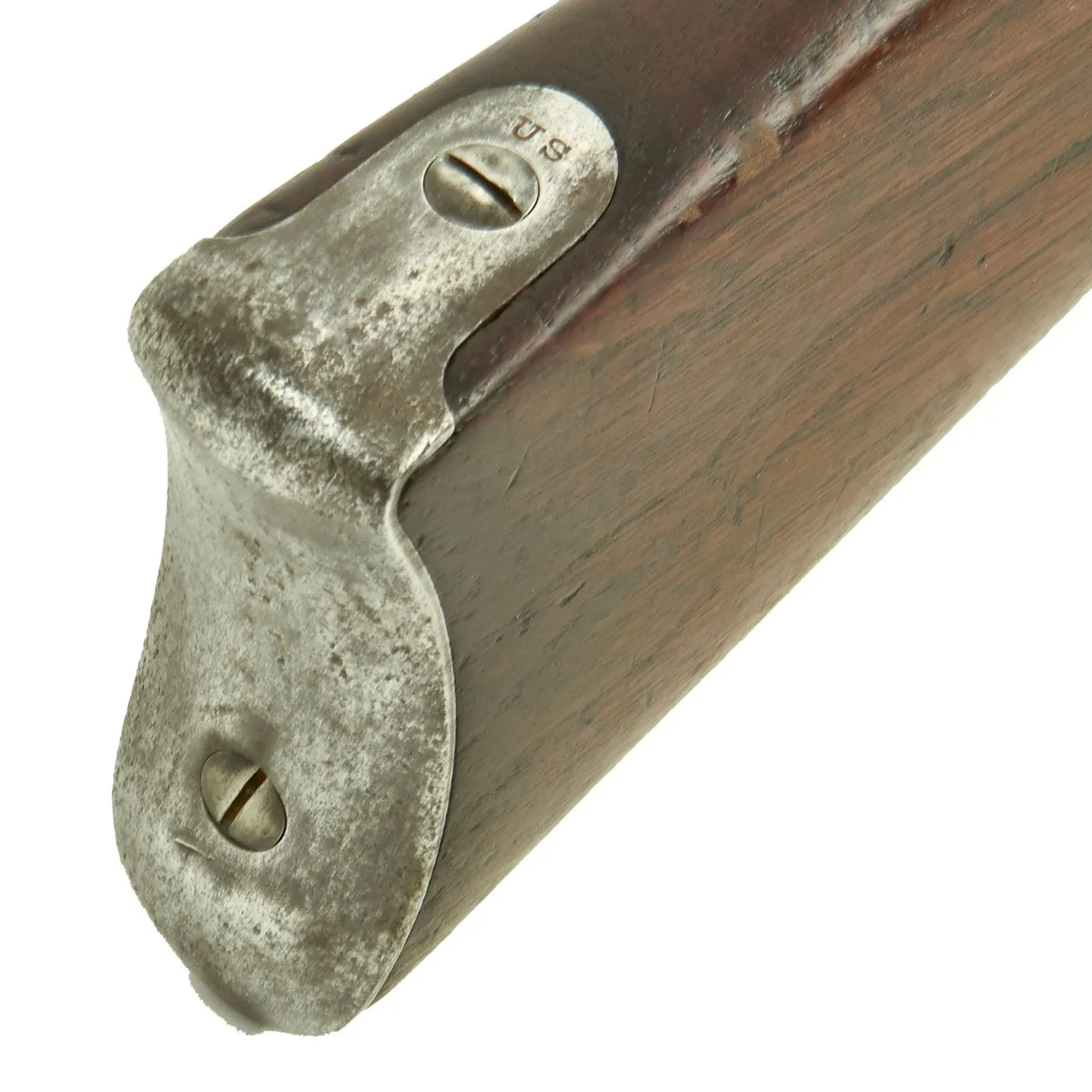 Original U.S. Springfield Trapdoor M1873 Rifle made in 1884 with Bayonet in N.J. Scabbard - Serial No 242628