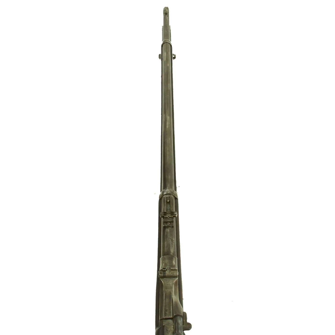Original U.S. Springfield Trapdoor M1873 Rifle made in 1884 with Bayonet in N.J. Scabbard - Serial No 242628