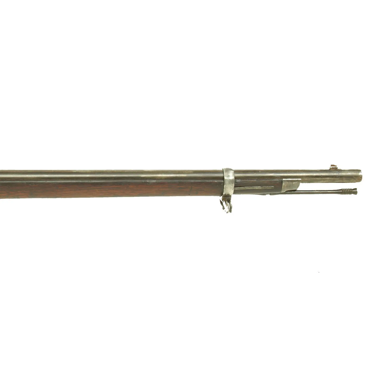Original U.S. Springfield Trapdoor M1873 Rifle made in 1884 with Bayonet in N.J. Scabbard - Serial No 242628