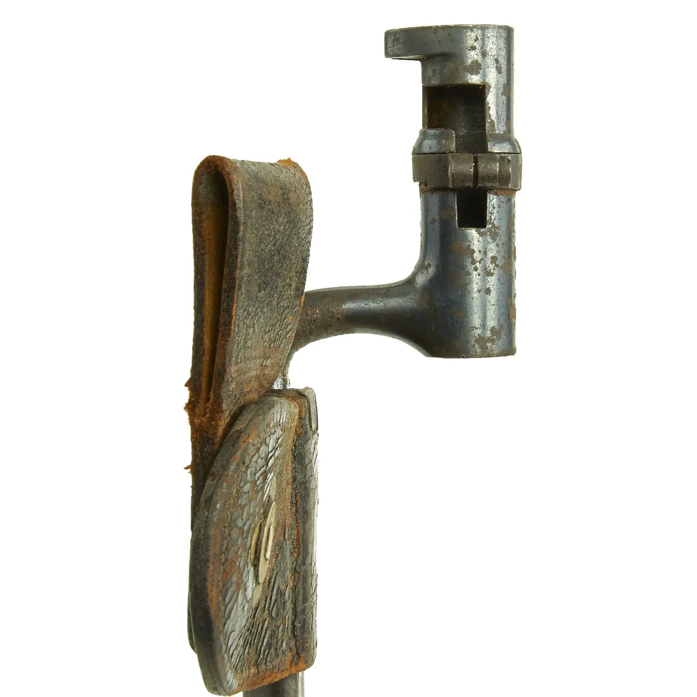 Original U.S. Springfield Trapdoor M1873 Rifle made in 1884 with Bayonet in N.J. Scabbard - Serial No 242628