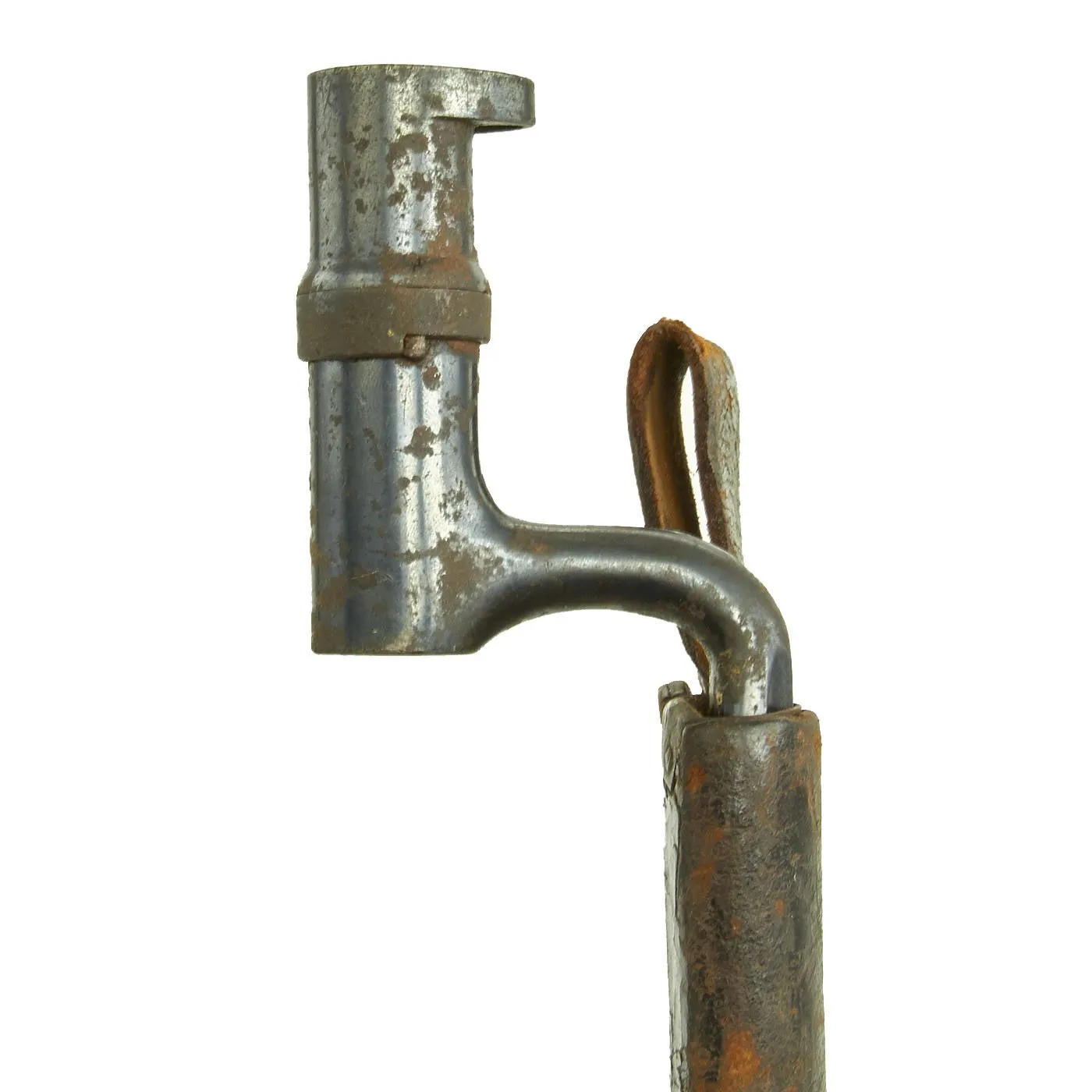Original U.S. Springfield Trapdoor M1873 Rifle made in 1884 with Bayonet in N.J. Scabbard - Serial No 242628