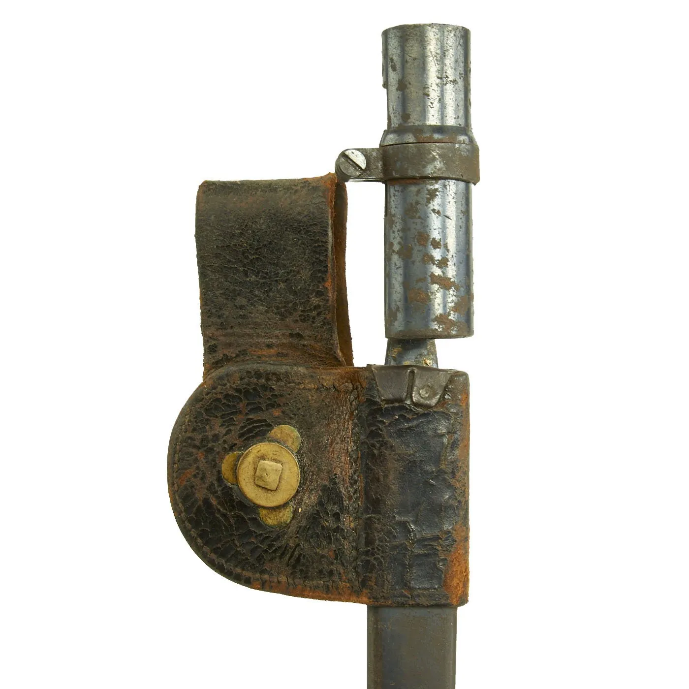 Original U.S. Springfield Trapdoor M1873 Rifle made in 1884 with Bayonet in N.J. Scabbard - Serial No 242628