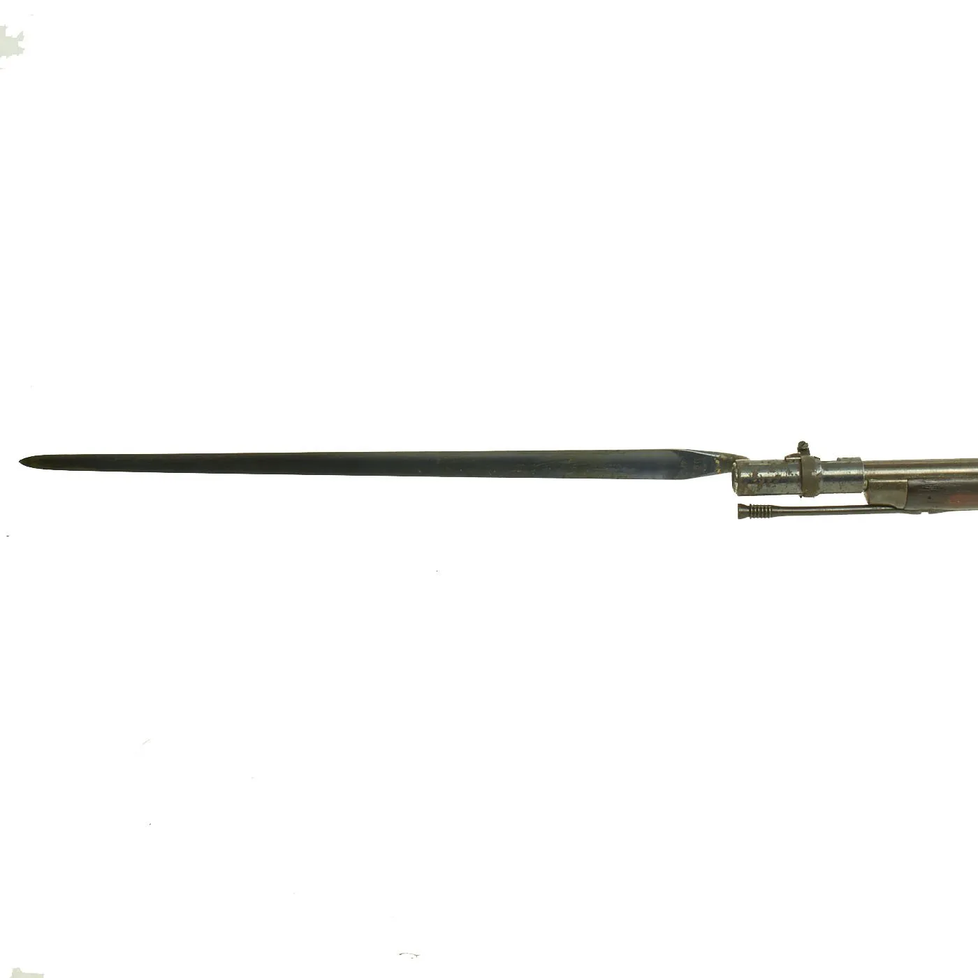 Original U.S. Springfield Trapdoor M1873 Rifle made in 1884 with Bayonet in N.J. Scabbard - Serial No 242628