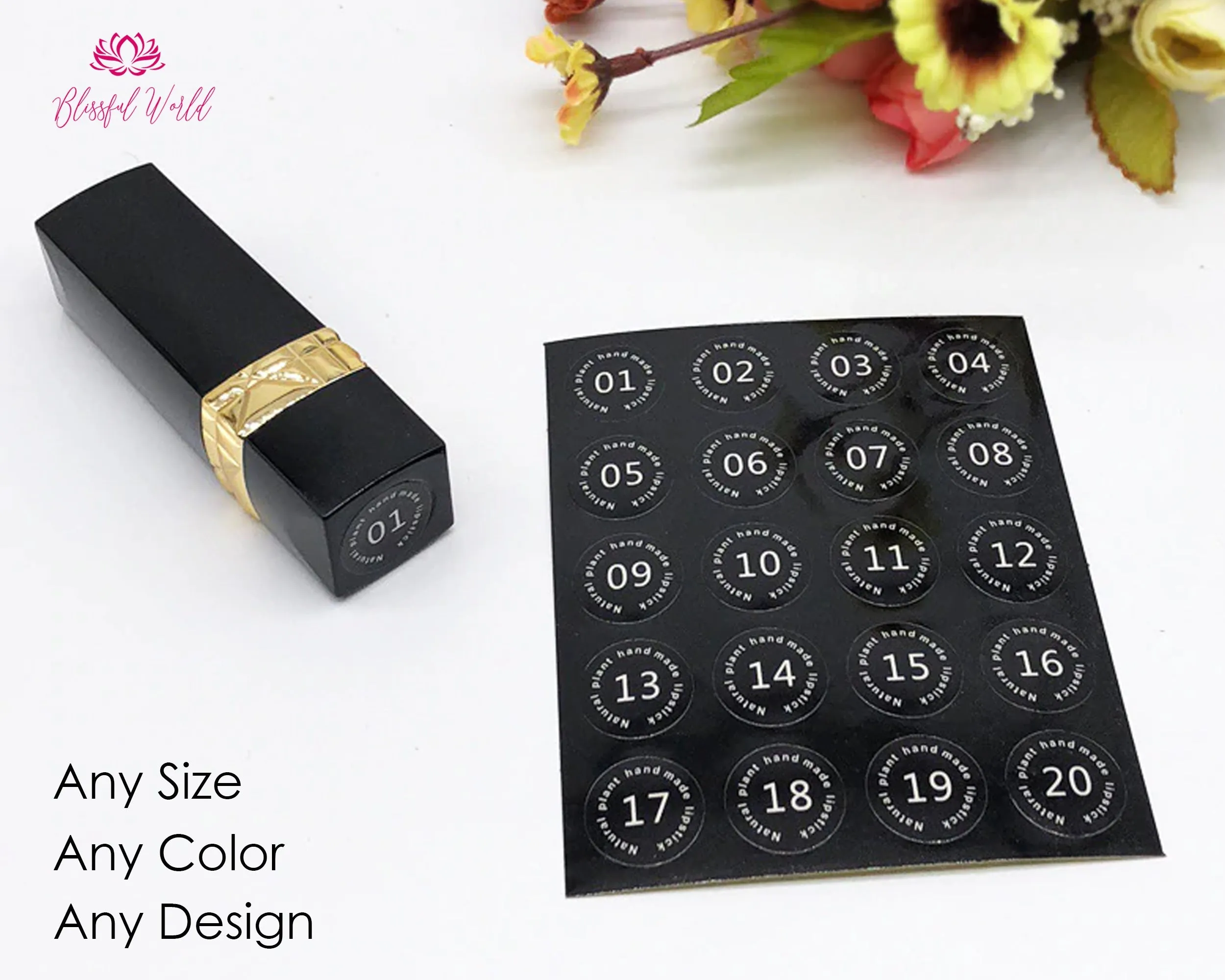 Personalized Brand Logo Stickers