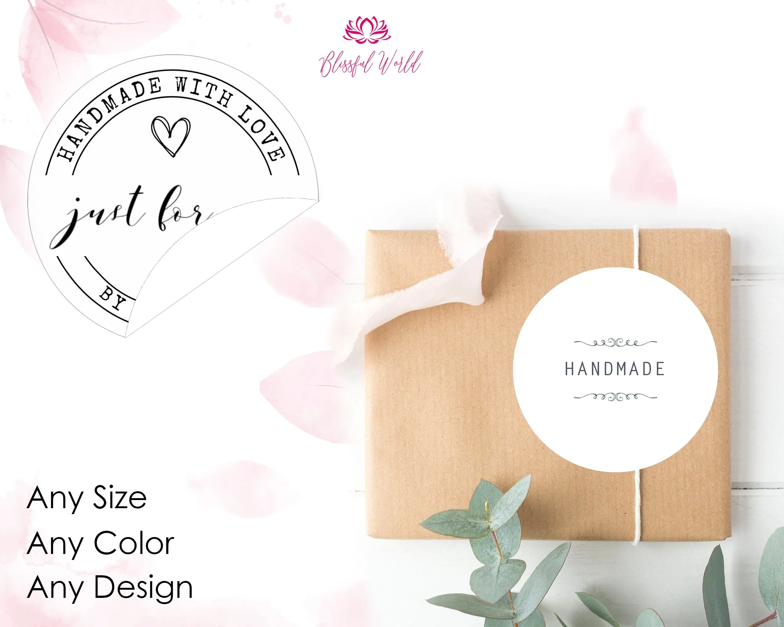 Personalized Brand Logo Stickers